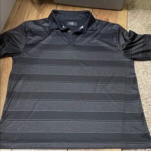 Hogan Charcoal and Black Polo Shirt